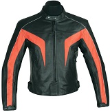 stylish Ladies motorbike leather jacket